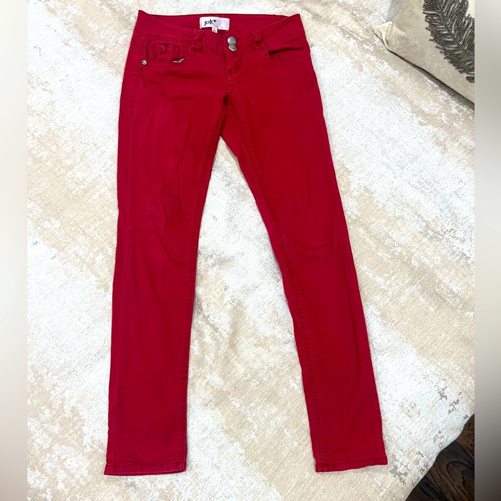 Jolt Jeans in Red
